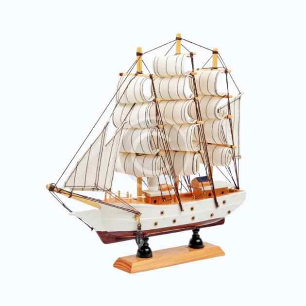 Old sail boat model