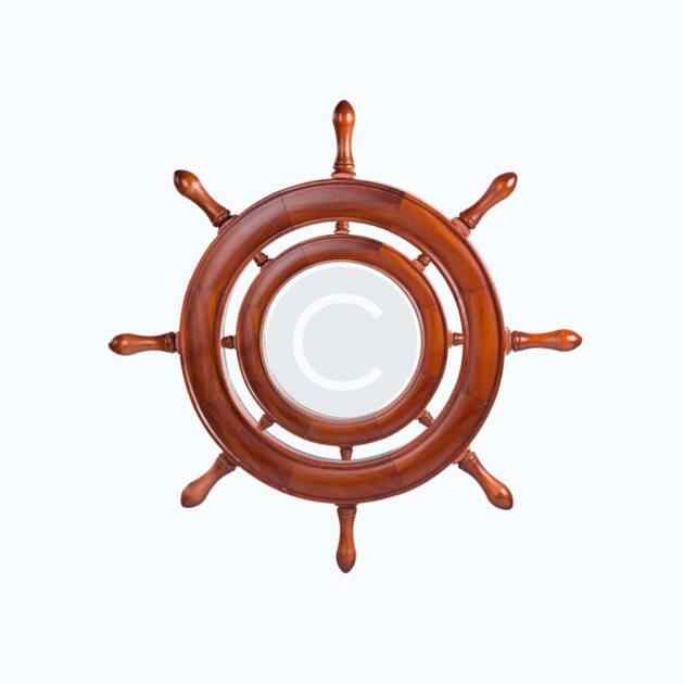 Wooden steering wheel